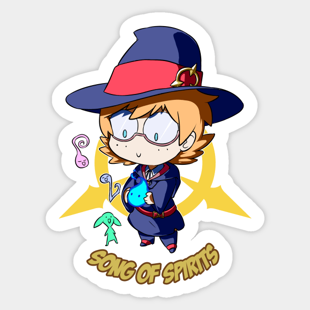 Little Witch Academia - Lotte Sticker by rextheone